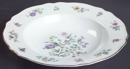 Millefleurs Rim Soup Bowl