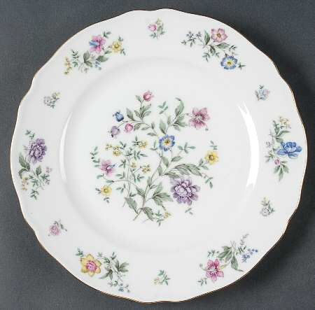 Millefleurs Luncheon Plate