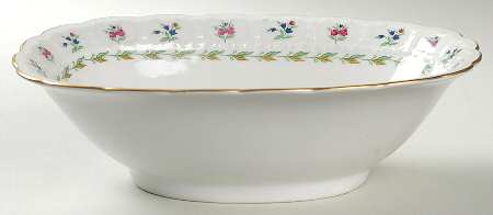 Musette (Coupe Shape) 9" Oval Vegetable Bowl