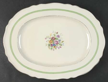 Musetta (Rim Shape) 15" Oval Serving Platter