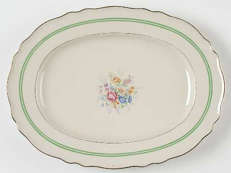 Musetta (Rim Shape) 13" Oval Serving Platter