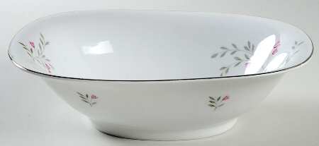 Nancy 9" Oval Vegetable Bowl