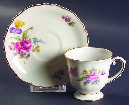 Norina Footed Demitasse Cup & Saucer Set