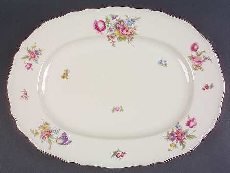 Norina 15" Oval Serving Platter