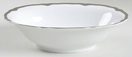 Platina 9" Oval Vegetable Bowl