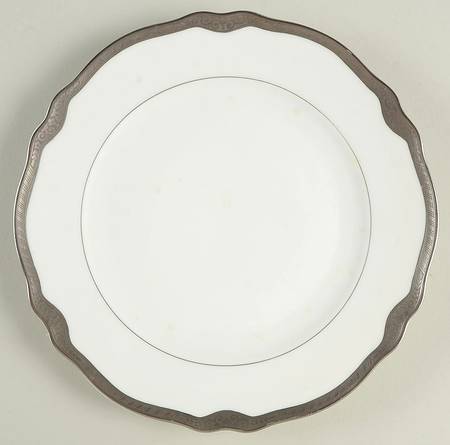 Platina Salad Plate