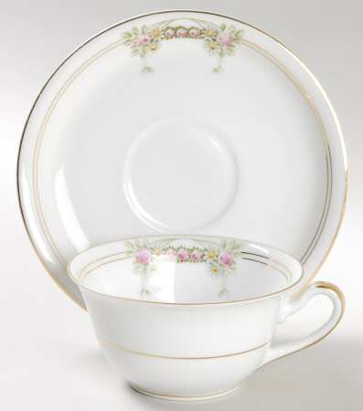 Princess Flat Cup & Saucer Set