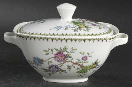 Rhodora Sugar Bowl & Lid