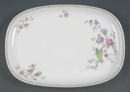 Rhodora 11" Oval Serving Platter