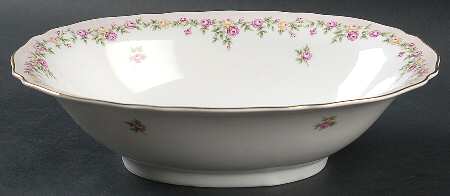 Rosalie 10" Oval Vegetable Bowl