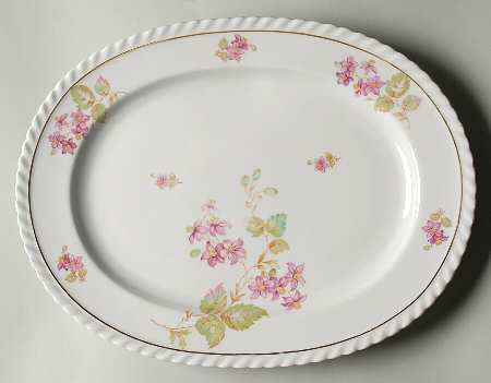 Rosetta 15" Oval Serving Platter