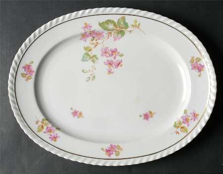 Rosetta 13" Oval Serving Platter