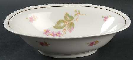 Rosetta 10" Oval Vegetable Bowl