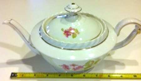 Rosetta Teapot & Lid