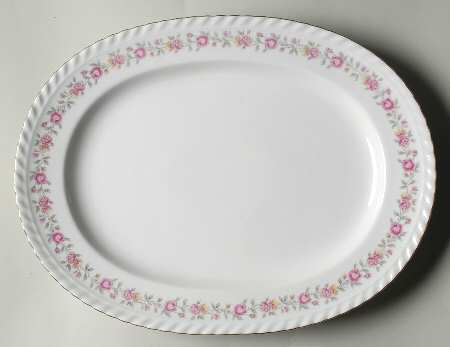 Rosedale 15" Oval Serving Platter