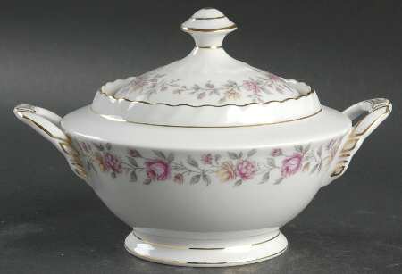 Rosedale Sugar Bowl & Lid