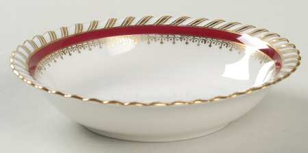 Ruby (Gold Verge Line) Fruit/Dessert (Sauce) Bowl