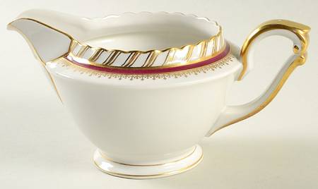 Ruby (Gold Verge Line) Creamer