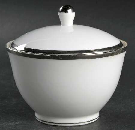 Silver Crown Sugar Bowl & Lid