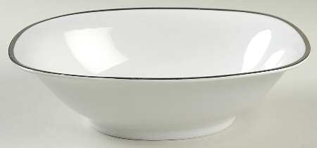 Silver Crown 9" Oval Vegetable Bowl