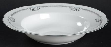 Silver Dream Rim Soup Bowl