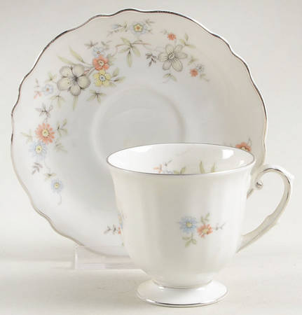 Sinfonette Footed Demitasse Cup & Saucer Set