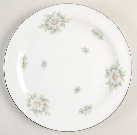Silver Thistle Salad Plate