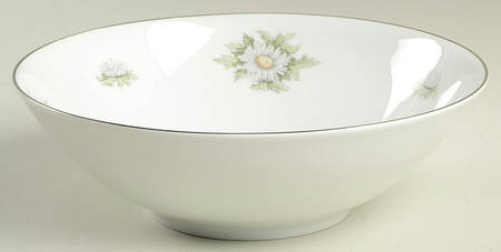 Silver Thistle 8" Round Vegetable Bowl