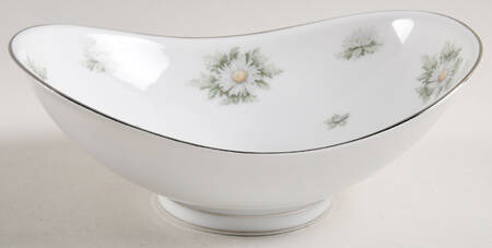 Silver Thistle Open Candy Dish
