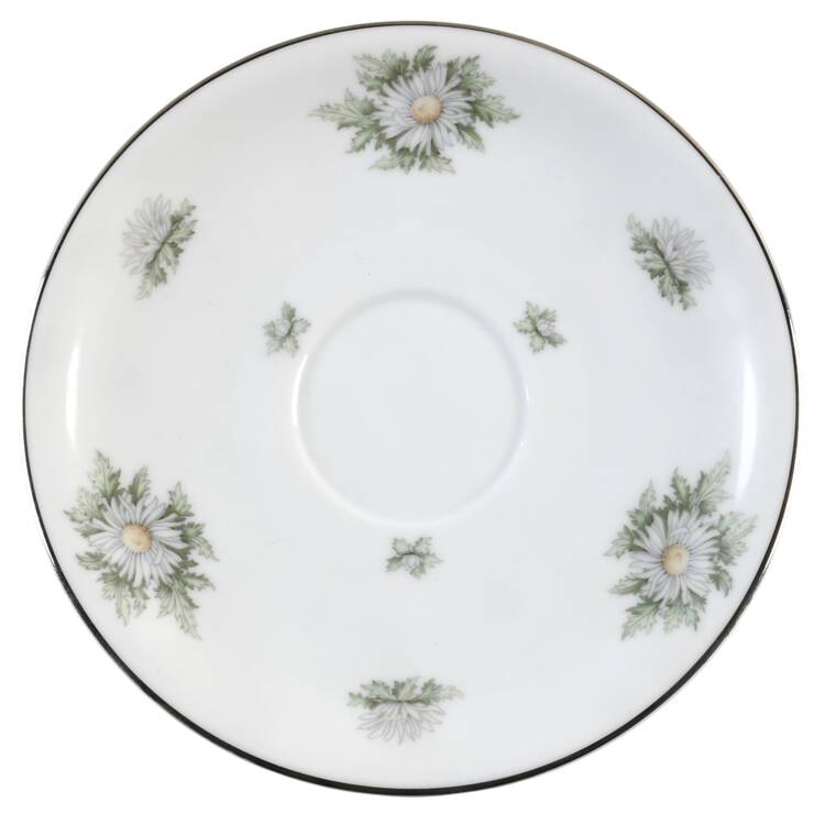 Silver Thistle Saucer