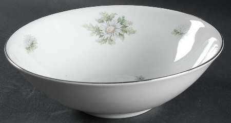 Silver Thistle 9" Round Vegetable Bowl