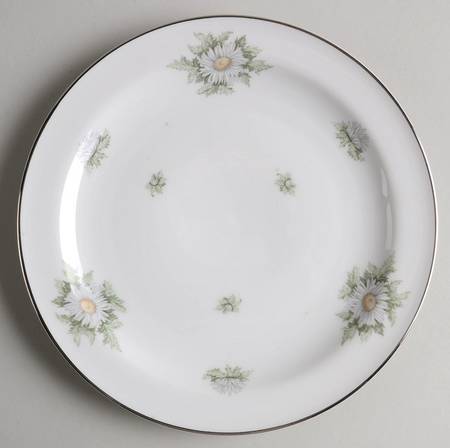 Silver Thistle Salad Plate