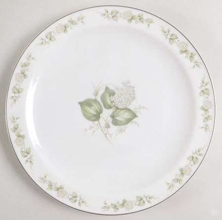 Summer Bloom Luncheon Plate