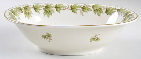 Sycamore (Center Decal) 9" Oval Vegetable Bowl