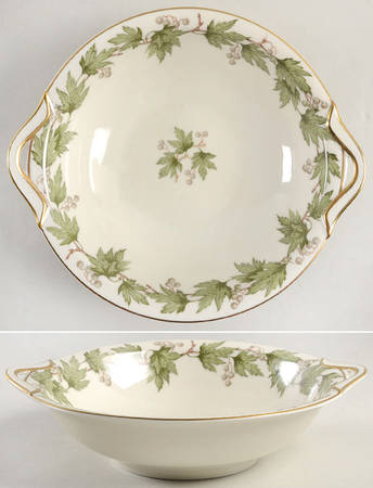 Sycamore (Center Decal) 10" Round Vegetable Bowl