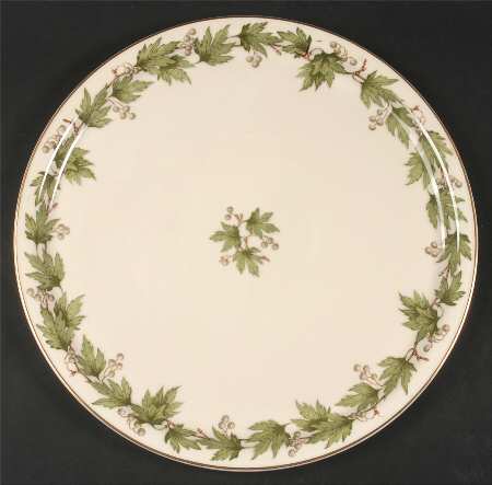 Sycamore (Center Decal) 12" Chop Plate (Round Platter)