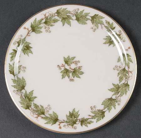 Sycamore (Center Decal) Bread & Butter Plate