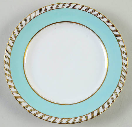 Turquoise Salad Plate