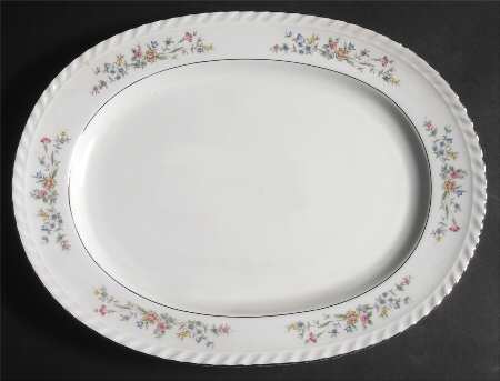 Woodfield 15" Oval Serving Platter