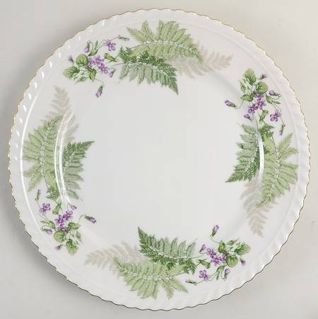 Woodland 12" Chop Plate (Round Platter) by Franconia-Krautheim & Adelburg