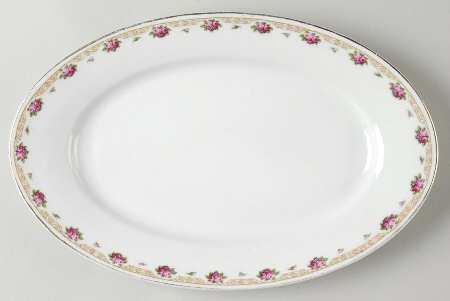 17539 12" Oval Serving Platter