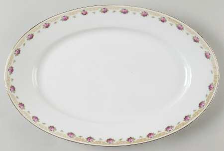 17539 13" Oval Serving Platter