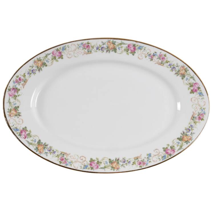 22532 12" Oval Serving Platter