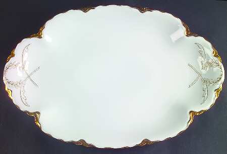 Aurora 15" Oval Serving Platter
