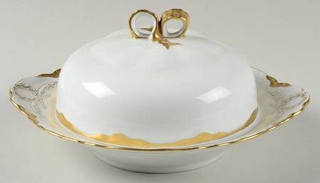 Aurora Round Covered Butter