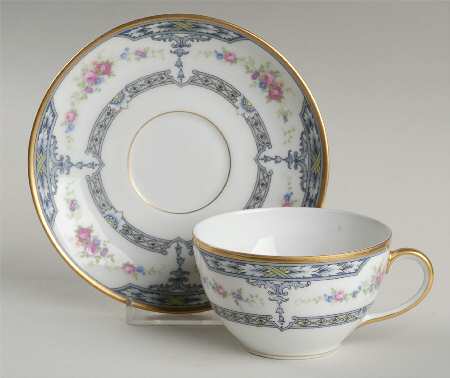 Belvedere Flat Cup & Saucer Set