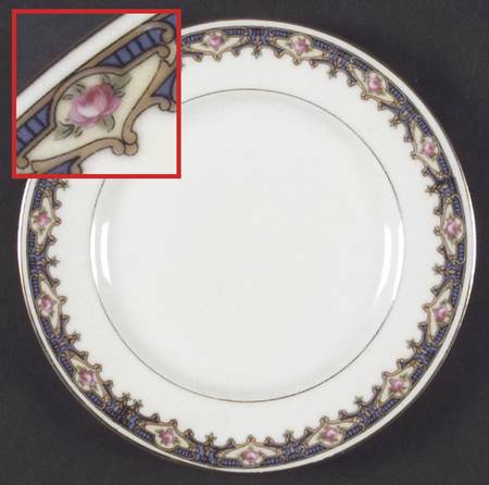 Rosebud (15484) Salad Plate