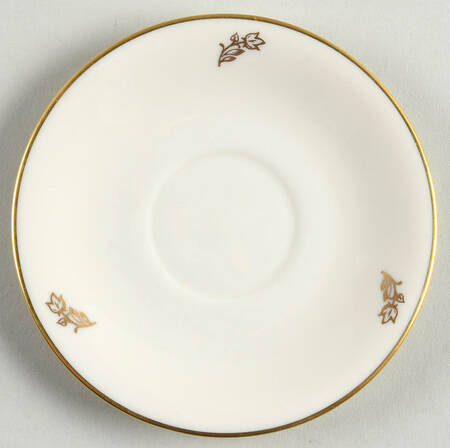 Brown Iris Saucer for Demitasse Cup by Lunning, Frederik