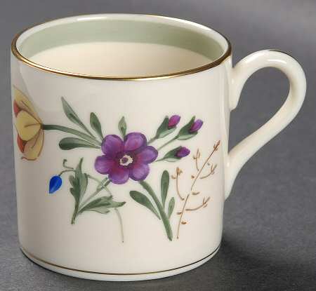 Virginia Gardens Flat Demitasse Cup