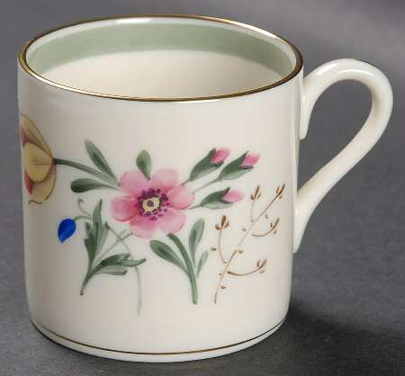 Virginia Gardens Flat Demitasse Cup